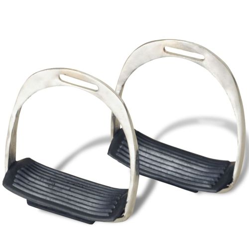 К-т за яздене със седло от естествена кожа, кафяв 17,5", 12 см, 5 в 1