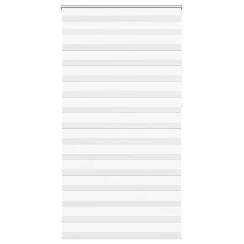 Зебра щора 120,9x230 см Ширина на плат 116,7 см бяла