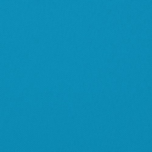 Възглавница за пейка светлосиня 120x(50+50)x7 см оксфорд плат