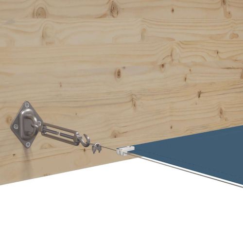 Вертикален сенник, син, 100x800 см, оксфорд плат