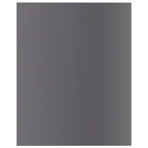 Рафтове, 8 бр, сив гланц, 40x50x1,5 см, инженерно дърво