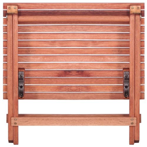 Външен трапезен комплект 4 части детски евкалиптово дърво масив