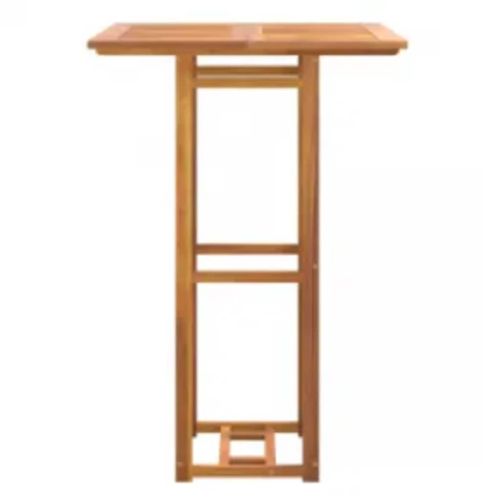 Бистро маса, 75x75x110 см, акациево дърво масив