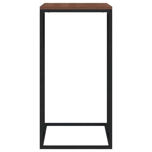 Странична маса, черна, 40x30x59 см, инженерна дървесина