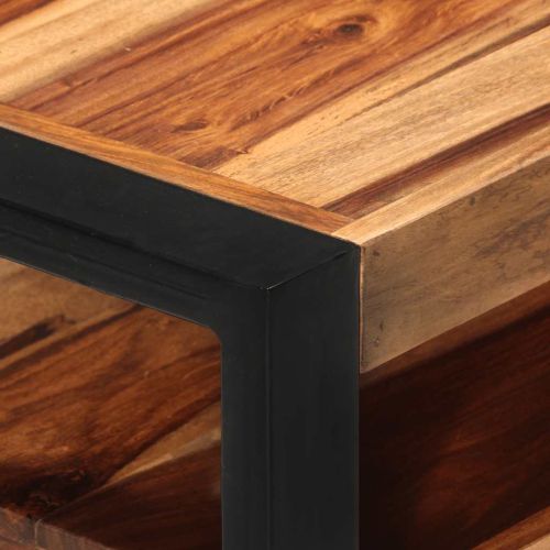 ТВ шкаф, 120x35x45 см, акациево дърво масив