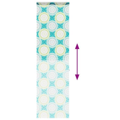 Ролетна щора за душ с касета 80x240 см Ширина на плата 76 см