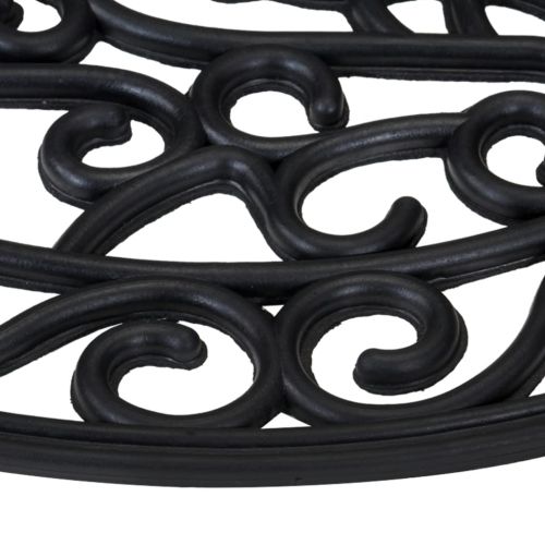 Изтривалка за врата полукръгла 45x75 см гума