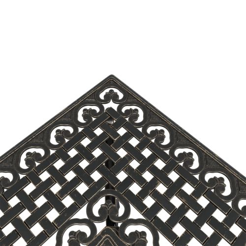 Бистро комплект, 3 части, бронз, лят алуминий