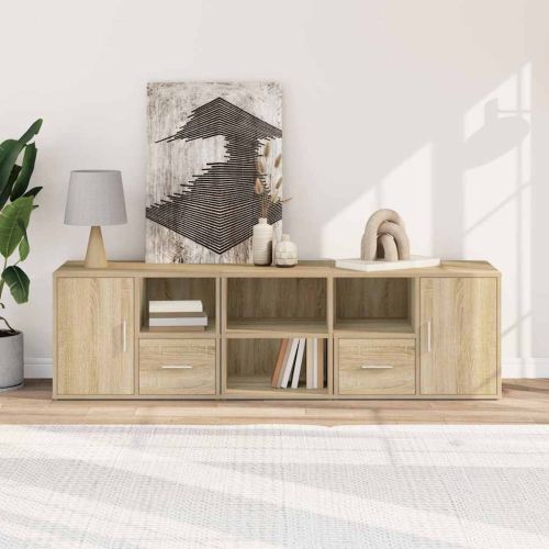 Ъглов шкаф, дъб сонома, 160x40x45 см, инженерно дърво