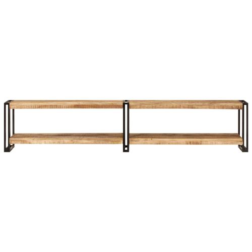 ТВ шкаф, 200x30x40 см, мангово дърво масив