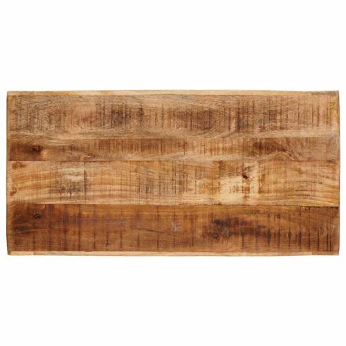 Н nesting маса 3 pcs Кафяво Солидно мангово дърво