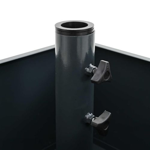 Основа за чадър Антрацит 45 x 45 x 45 cm Стомана