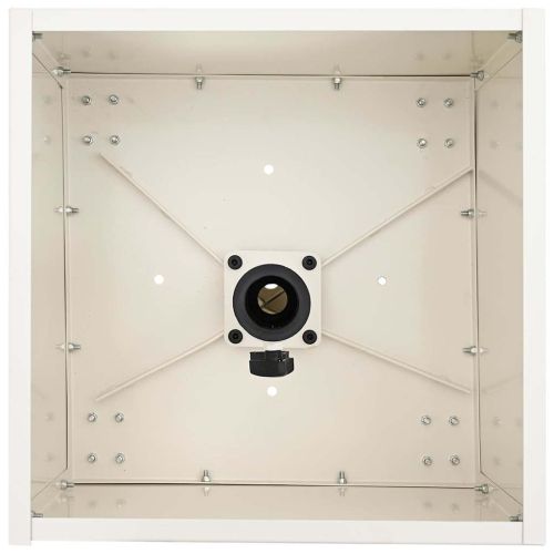 Основа за чадър Бяло 45 x 45 x 45 cm Стомана