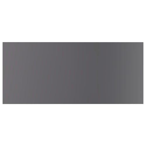 Рафтове за етажерка, 8 бр, сив гланц, 80x30x1,5 см, ПДЧ