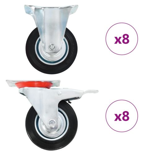 16 бр колела, 100 мм