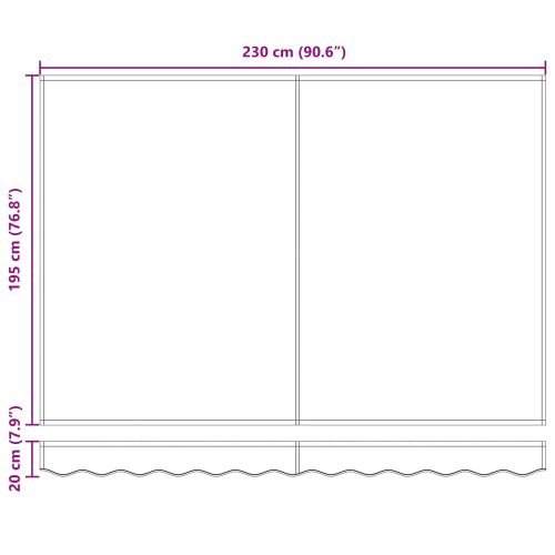 Ръчен изтеглящ сенник с LED светлини Антрацит 2,5 x 2 m