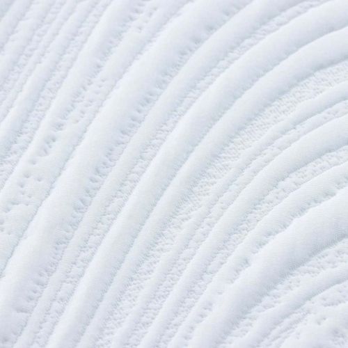 Матрак Бял и черен 200 x 200 cm Жакардова материя