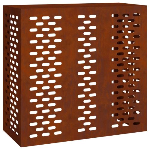 Покритие за климатик Ръждясало 110 x 50 x 105 см