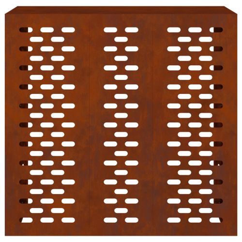 Покритие за климатик Ръждясало 110 x 50 x 105 см