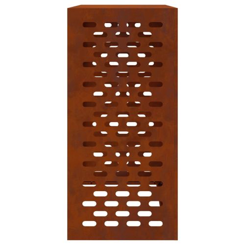 Покритие за климатик Ръждясало 110 x 50 x 105 см