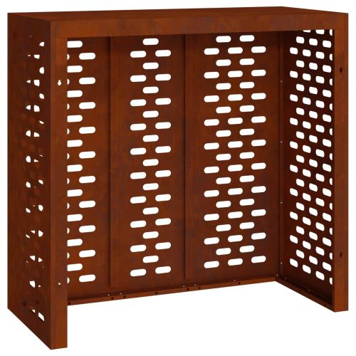 Покритие за климатик Ръждясало 110 x 50 x 105 см