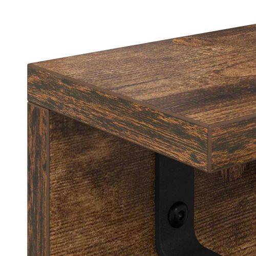 Стенен закачалка за палта Димян дъб 40 x 10,5 x 10,5 см