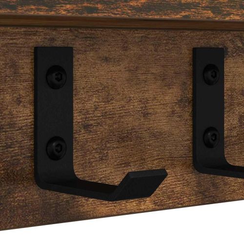 Стенен закачалка за палта Димян дъб 40 x 10,5 x 10,5 см