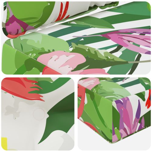 Възглавница за диван на открито 3 pcs цветно Полиестер