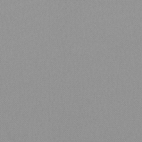 Възглавница за градинска пейка сива 150x(50+50)x7 см оксфорд