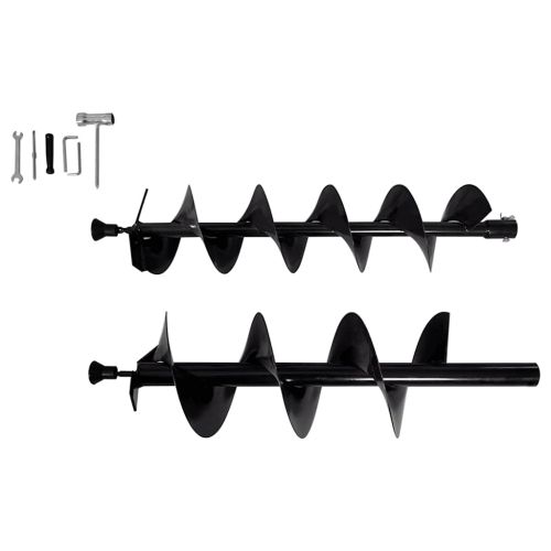 Комплект моторен свредел за пробиване на земя, стомана