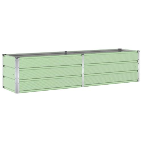 Кашпа Пастелно зелено 195 x 50 x 45 см Галванизирана стомана