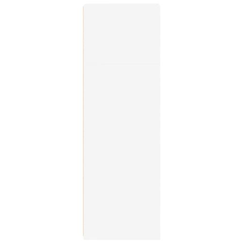 Висок шкаф, бял, 30x41x124 см, инженерно дърво