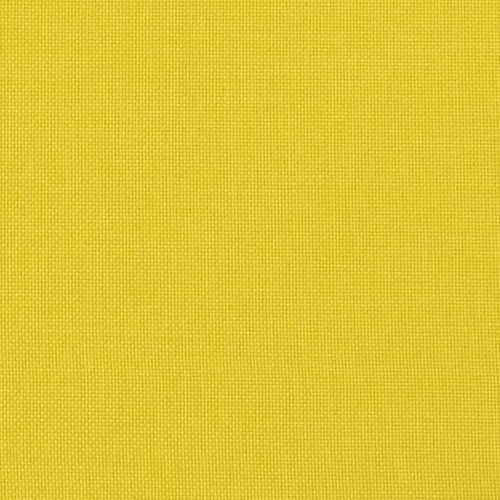 Комплект дивани 3 части с възглавници светложълт текстил