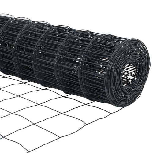 Ограда с пост Сив 1,2 x 25 m Стомана
