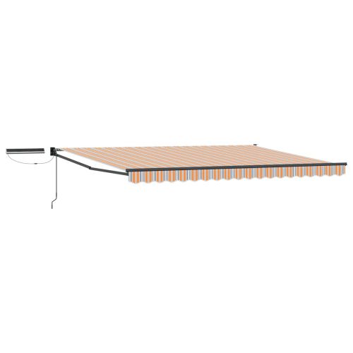 Електрически разтегателен навес 4 × 3 m Полиестер с PU покритие