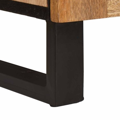 Висок шкаф Кафяво 40 x 33 x 110 см Солидно мангово дърво