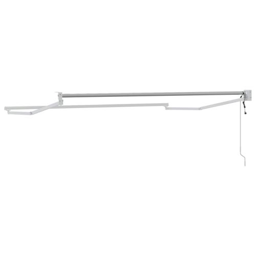 Електрическа разтегателна рамка за сенник Бял 3,5 x 2 m