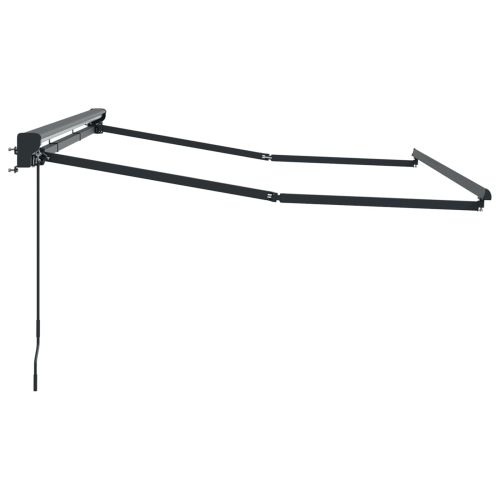 Ръчно навесна рамка Регулирума Антрацит 2,5 x 2 m Стомана