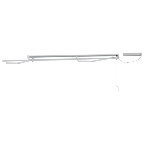 Електрическа разтегателна рамка за сенник Бял 3,5 x 2,5 m