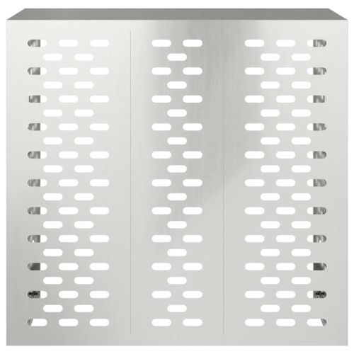 Покритие за климатик Сребрист 110 x 50 x 105 см