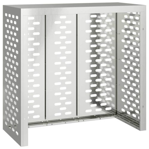 Покритие за климатик Сребрист 110 x 50 x 105 см