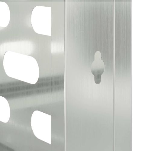 Покритие за климатик Сребрист 110 x 50 x 105 см