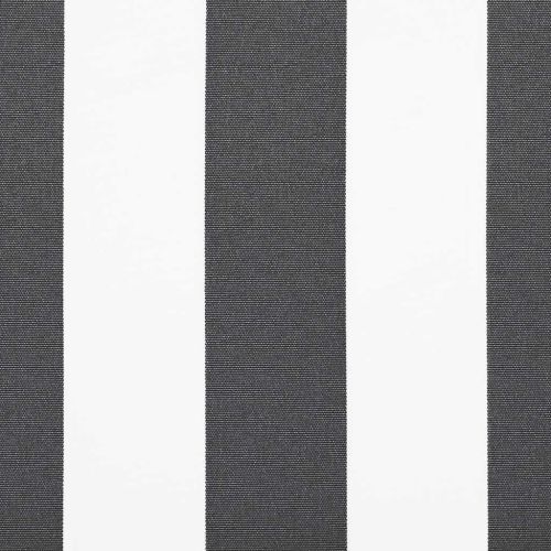 Ръчно прибираща се тента, антрацит и бял, 500x300 см