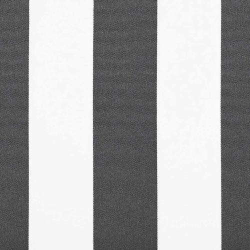 Автоматично прибираща се тента, антрацит и бял, 500x300 см