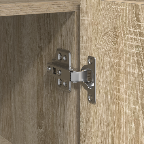 Служебен шкаф Сонома дъб 116 x 30 x 75 см Инженерно дърво