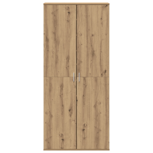 Шкаф с рафт дъб артизан 80 x 39 x 178 см Инженерно дърво