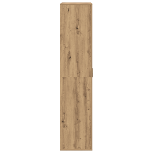 Шкаф с рафт дъб артизан 80 x 39 x 178 см Инженерно дърво