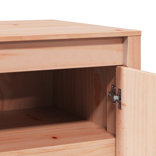 Кухненски шкаф с рафт с врата MEPPEL Кафяв дъб 106 x 55 x 64 cm