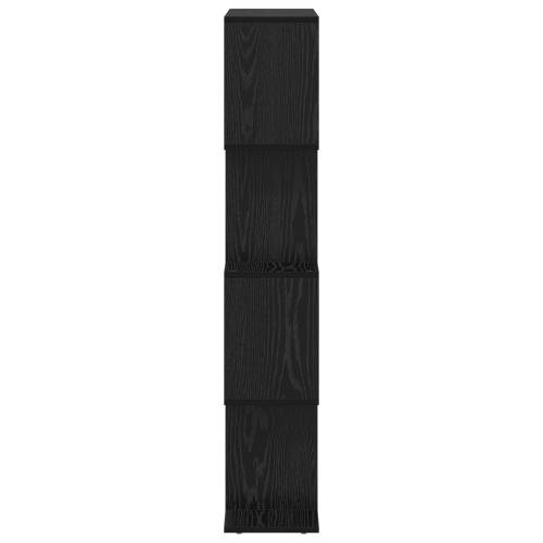 Шкаф за книги Черния дъб 70 x 24 x 129 см Инженерно дърво