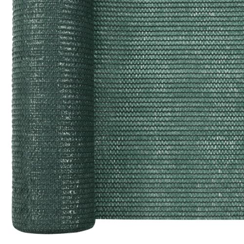 Засенчваща мрежа зелена 1,8x25 м HDPE 75 г/м²